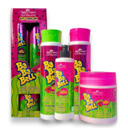 Kit Capilar Bababell Melancia com 4 itens - Bell Corpus Cosméticos