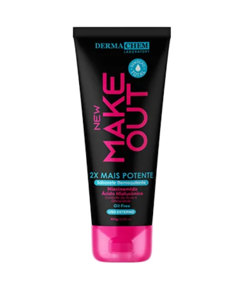 Sabonete Demaquilante New Make Out Dermachem – Acido Hialoronico