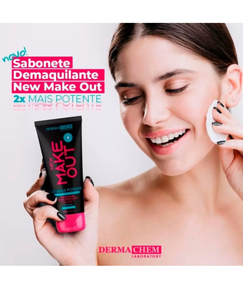 Sabonete Demaquilante New Make Out Dermachem – Acido Hialoronico