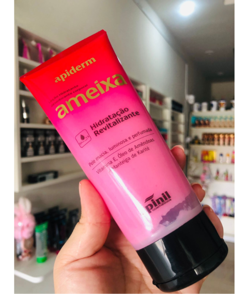 Ameixa Loção Hidratante Desodorante Corporal Apiderm - 180g - Apinil
