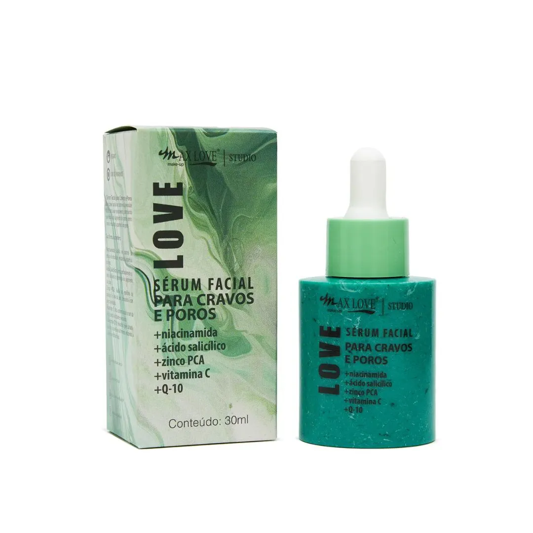 Sérum Facial Para Cravos e Poros - Max Love REF: 11951 MARCA: MAX LOVE